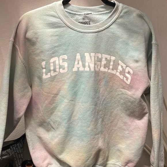 Tye Dye Los Angeles Sweatshirt - Picture 1 of 1